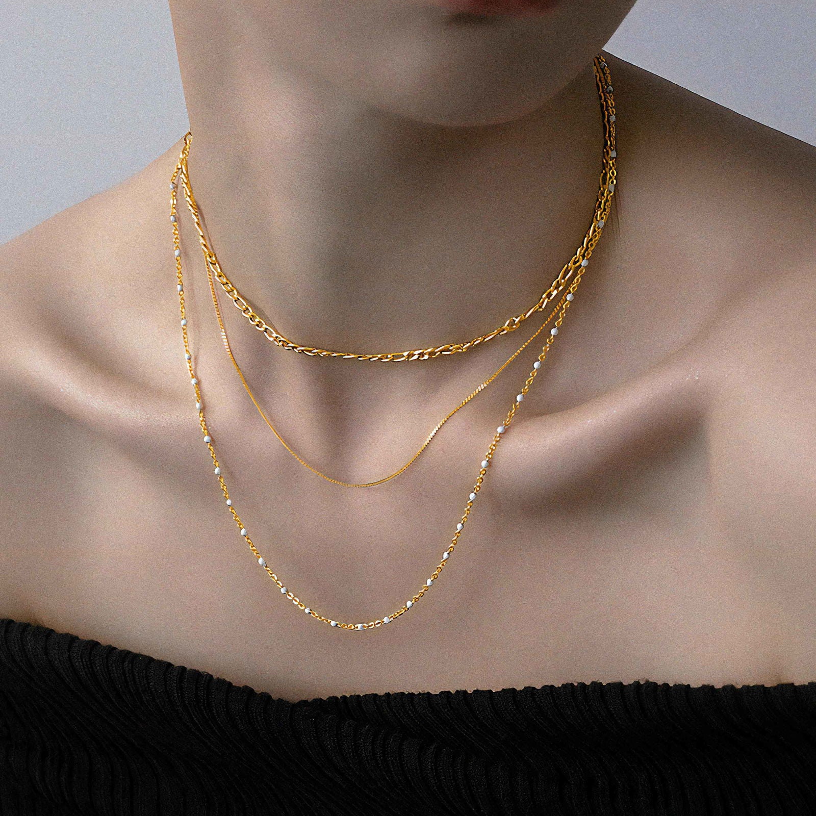 ROSEANNE JEWELRY Chain Layered SABRINA