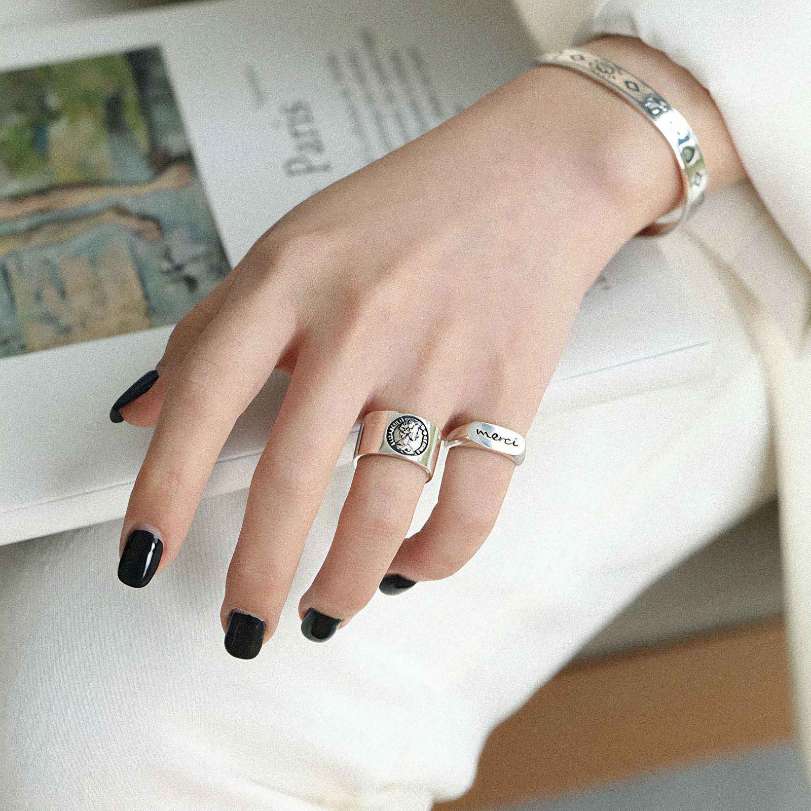 ROSEANNE JEWELRY Open Ring CONSTANCE